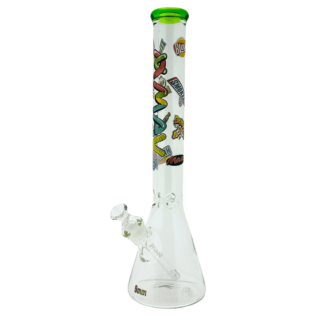 18" x 9mm Munchies Ooze Specialty Slab Beaker Bong