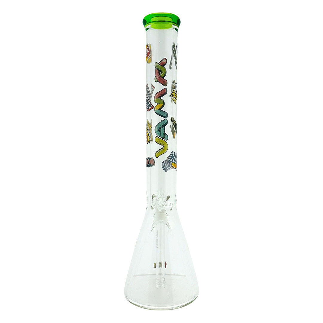 18" x 9mm Munchies Ooze Specialty Slab Beaker Bong