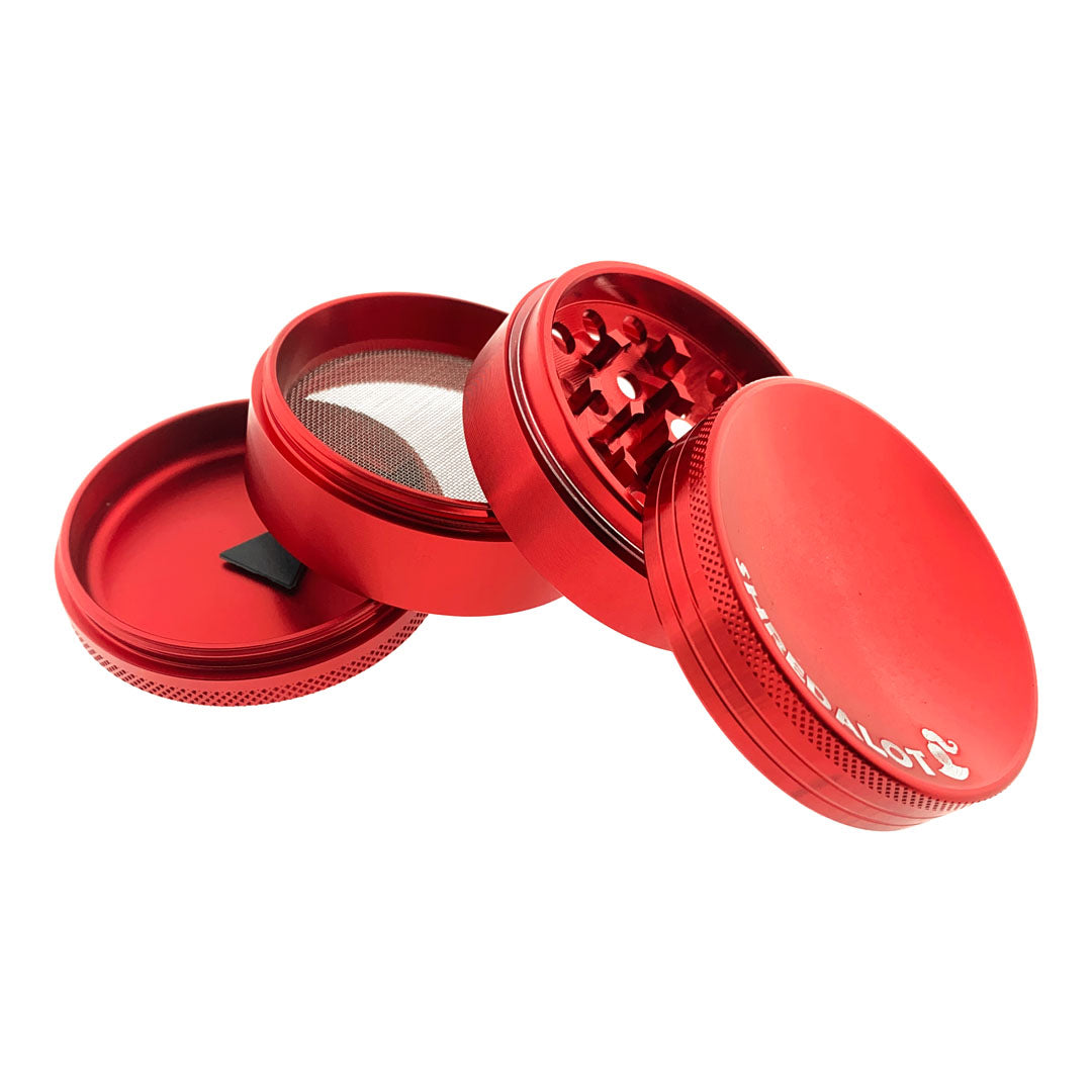 Sir Shredalot 4 part Grinder 63mm Caved Lid