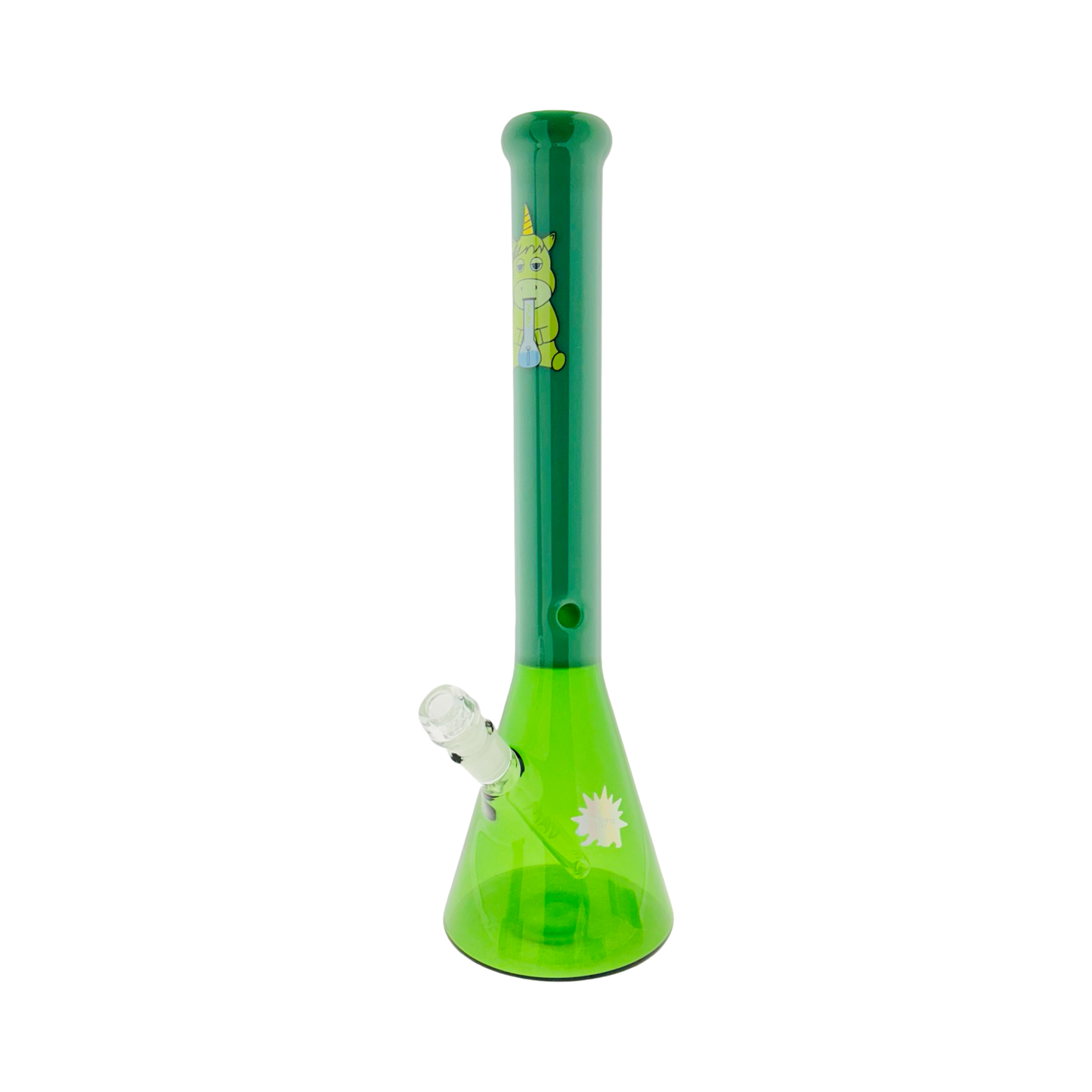 Forest Bubba the Unicorn 18" Full Color Beaker Bong