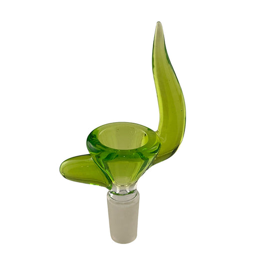 Lime green Horn Bowl