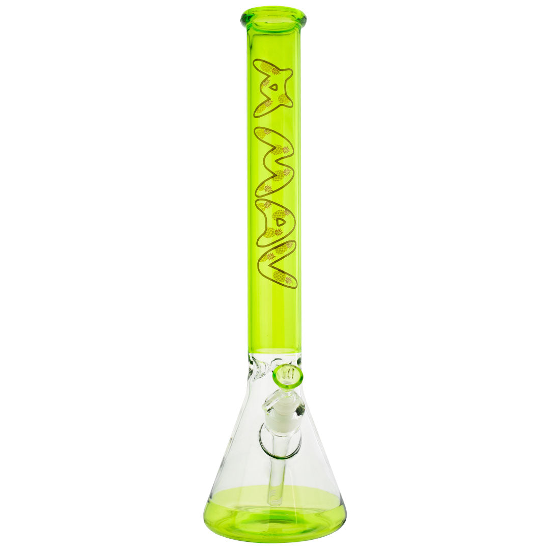 Ooze Pineapple 18" Full Color Beaker Bong