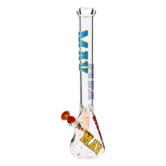 18" X 9MM ONE OF ONE varsity sampler beaker bong