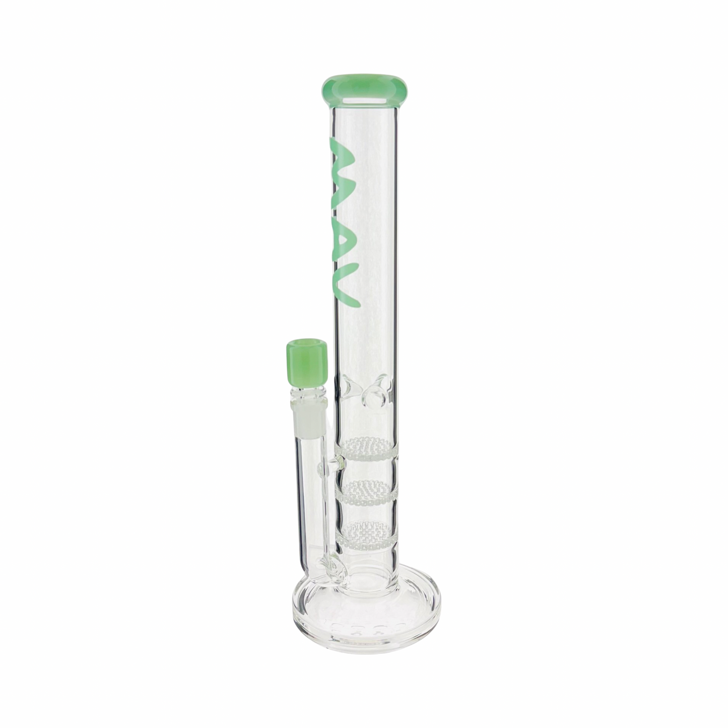 TOP Color Triple Honeycomb Disc STRAIGHT BONG 2025 EDITION