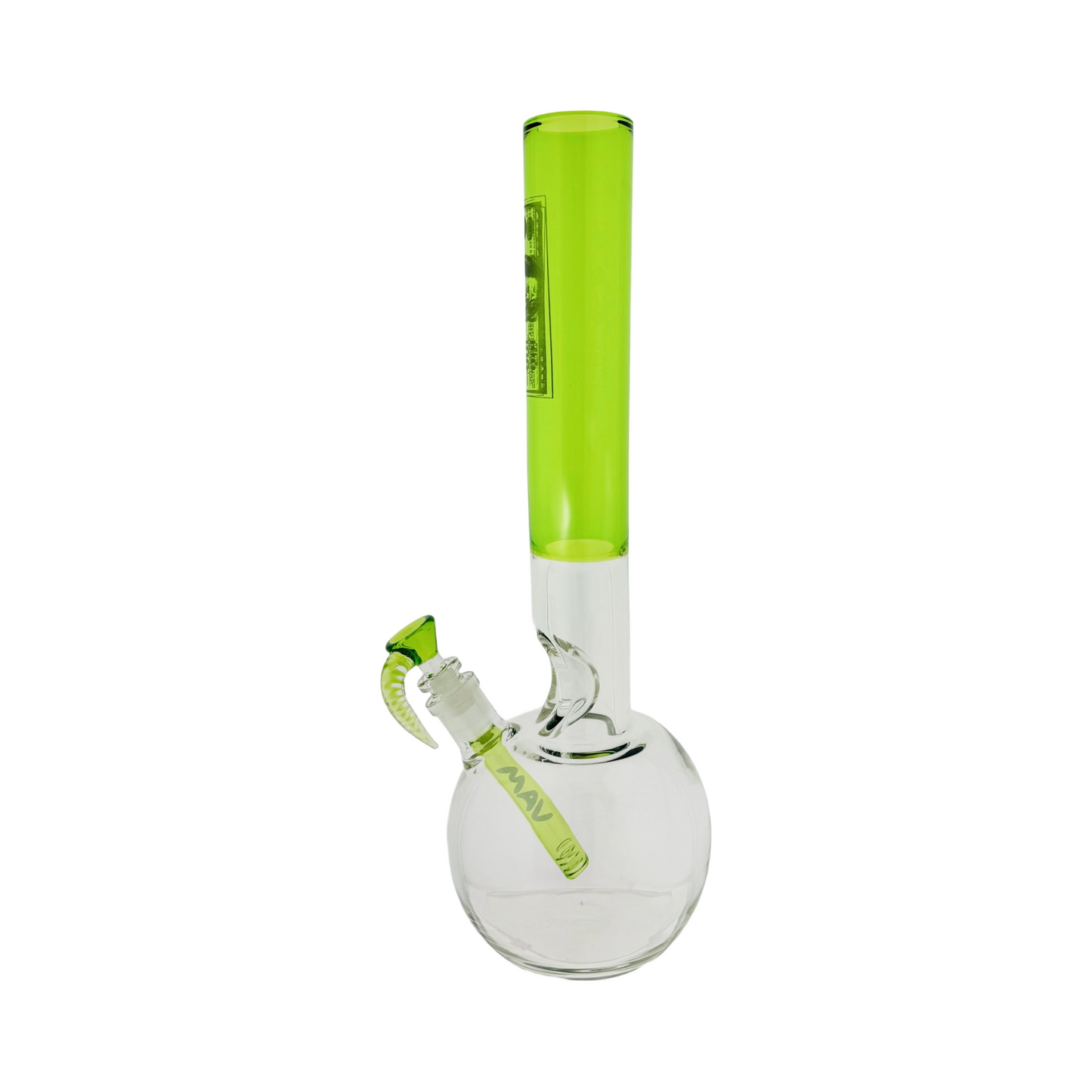 15" X 9MM ONE OF ONE mavluminati Beaker Bong money trust version