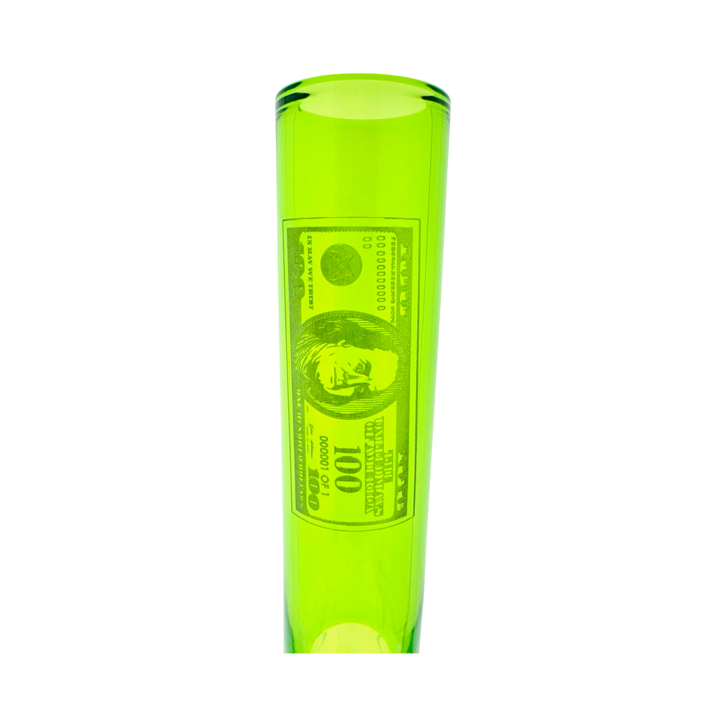 15" X 9MM ONE OF ONE mavluminati Beaker Bong money trust version