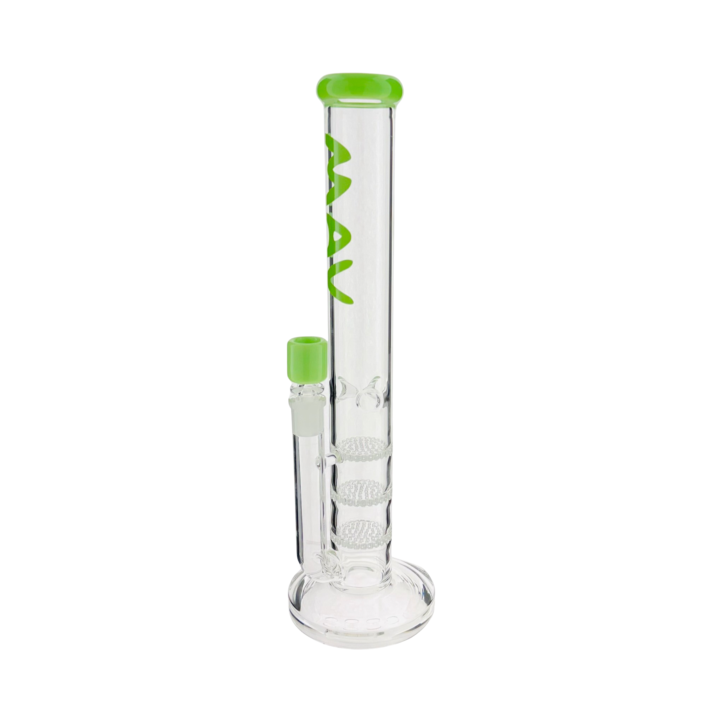 TOP Color Triple Honeycomb Disc STRAIGHT BONG 2025 EDITION