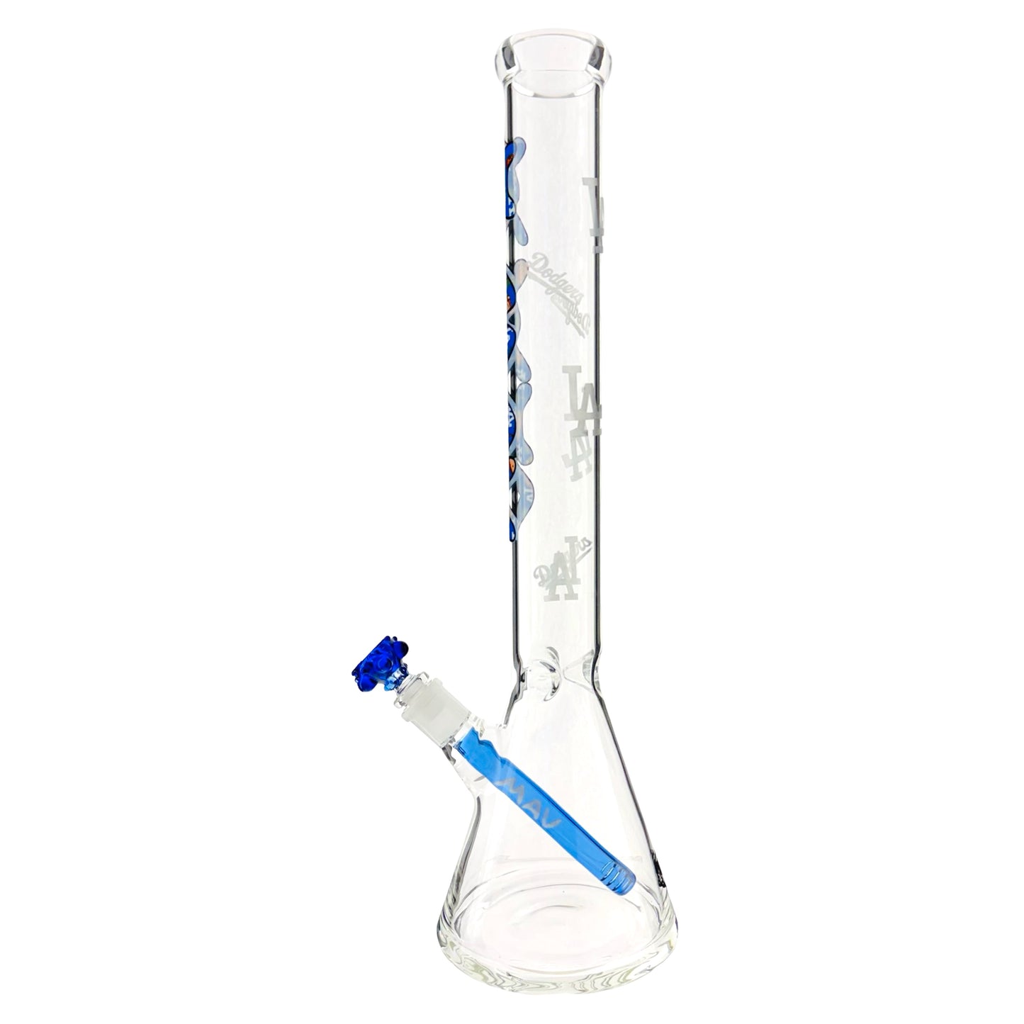 18" X 5MM ONE OF ONE Dodgers Love Special Beaker Bong